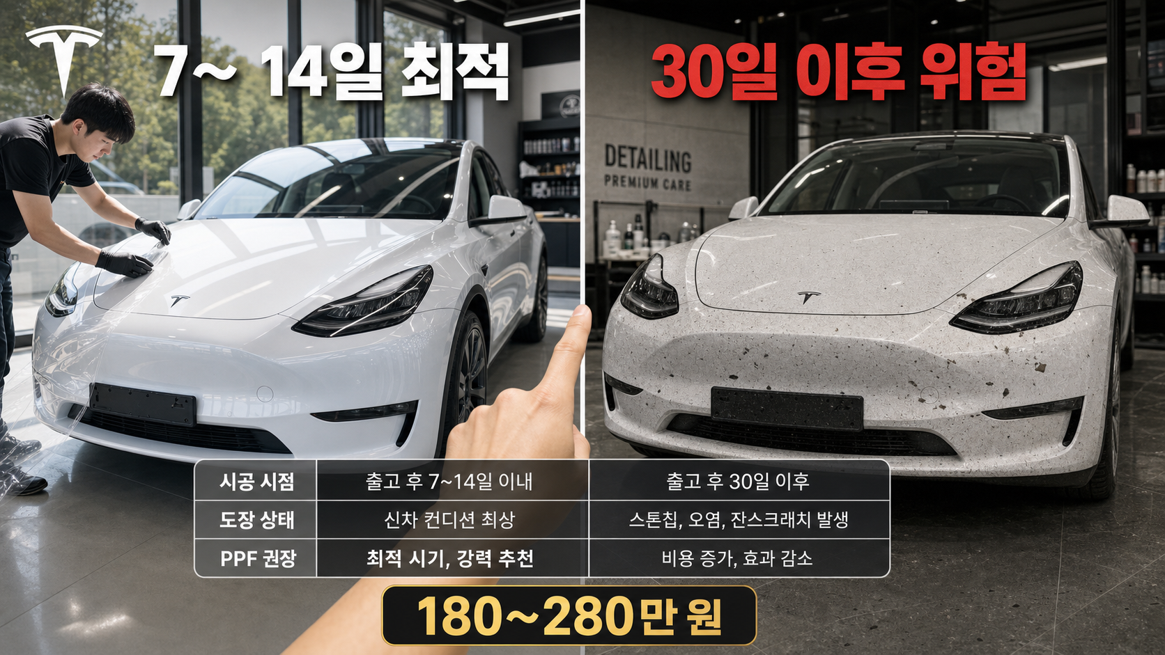 신차 출고 후 PPF 시공 적정 시기 완벽 가이드