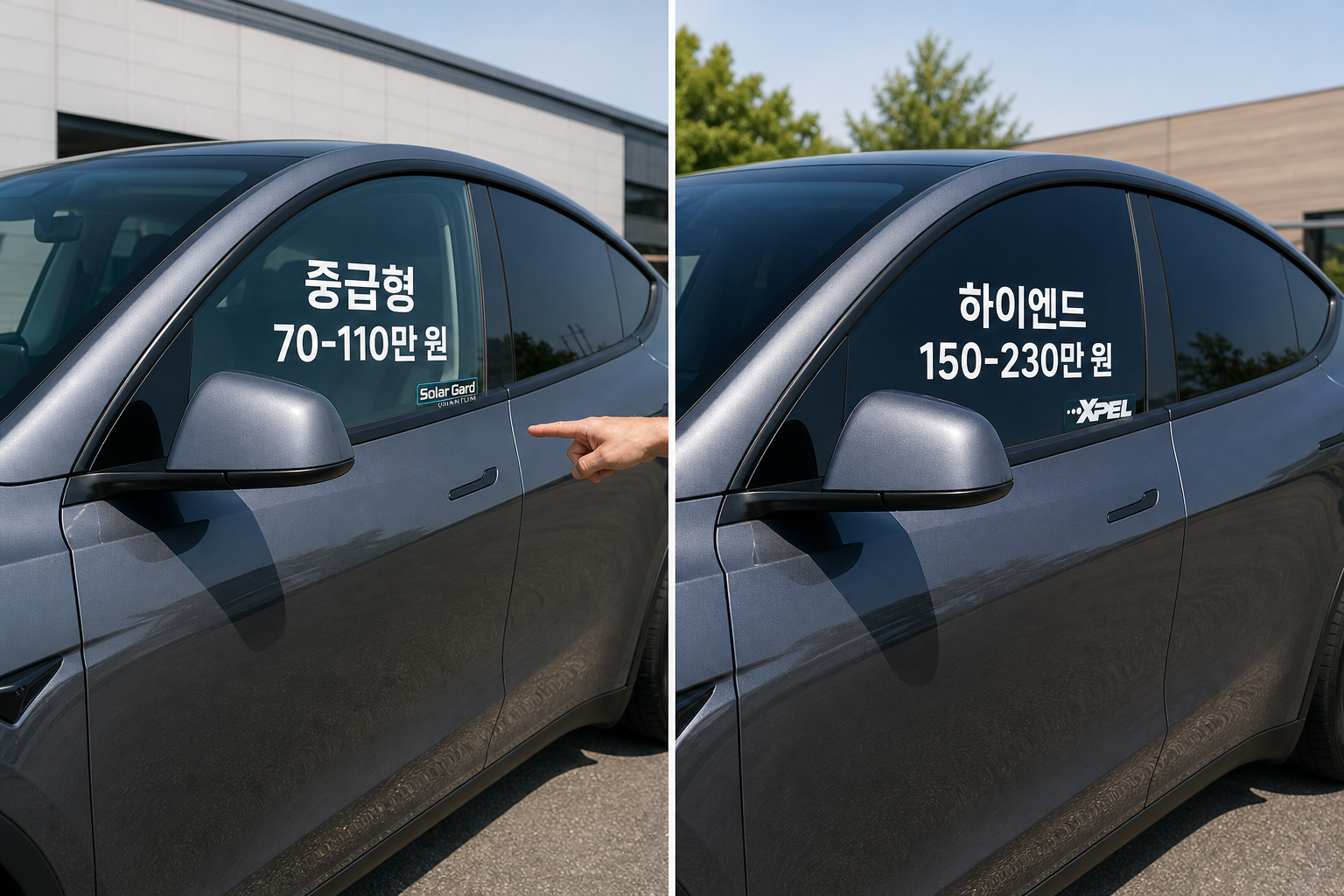 테슬라 틴팅 필름 등급별 가격 비교와 선택 기준 — 테슬라 틴팅 필름 등급